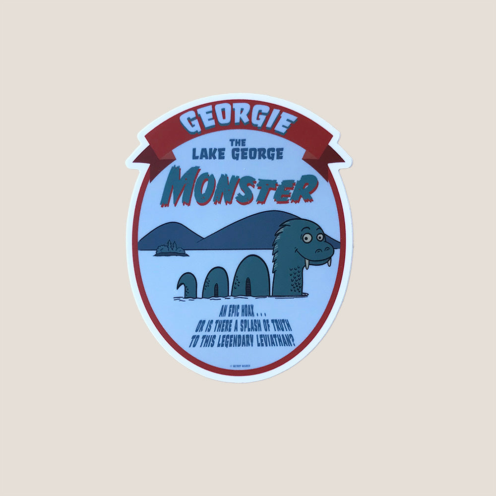 Lake George Monster Sticker - New York Lake Monster Lore