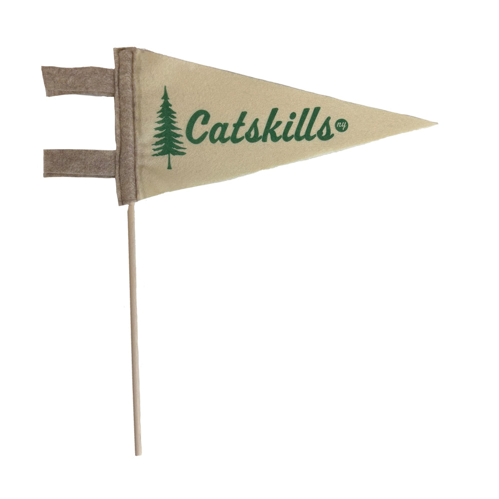 Catskills NY Themed Mini-Pennant - Catskill Mountains Souvenir and Gift