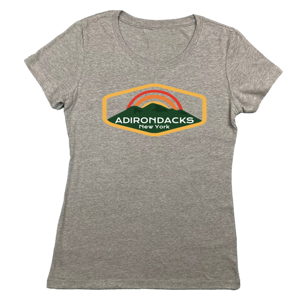 Adirondacks Sunshine Graphic Women's Tee Shirt